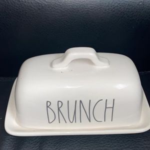 Rae Dunn “Brunch” butter holder